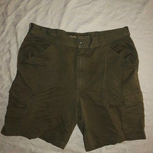 Men's Cabela's Outfitter Series Green SHORTS SZ 36